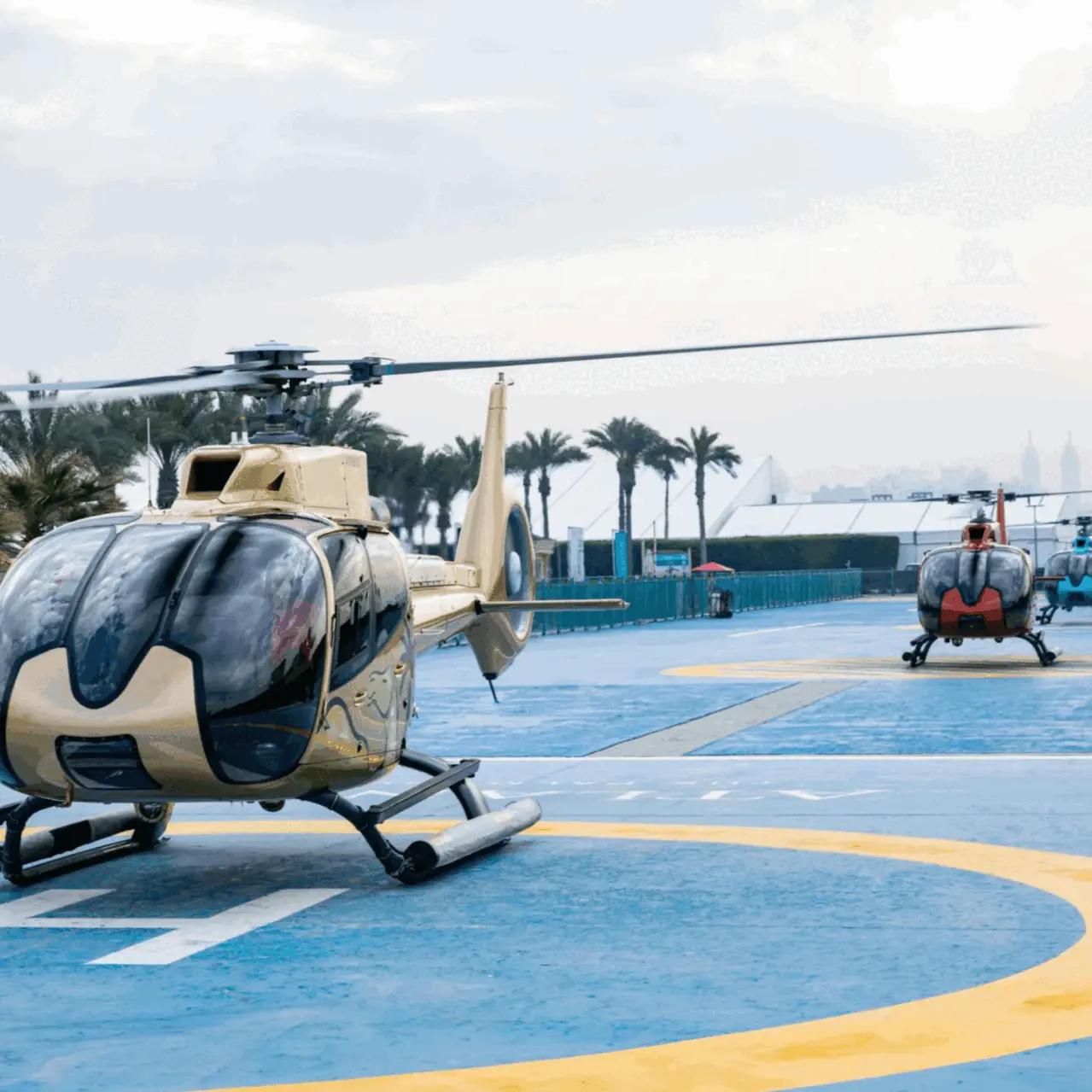Falcon Helicopter Tours in Dubai and Abu Dhabi